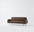 Paradis Brown 3 Seater