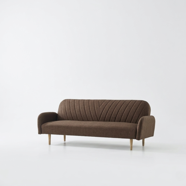 Paradis Brown 3 Seater