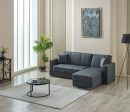 Futuro Black Corner Sofabed