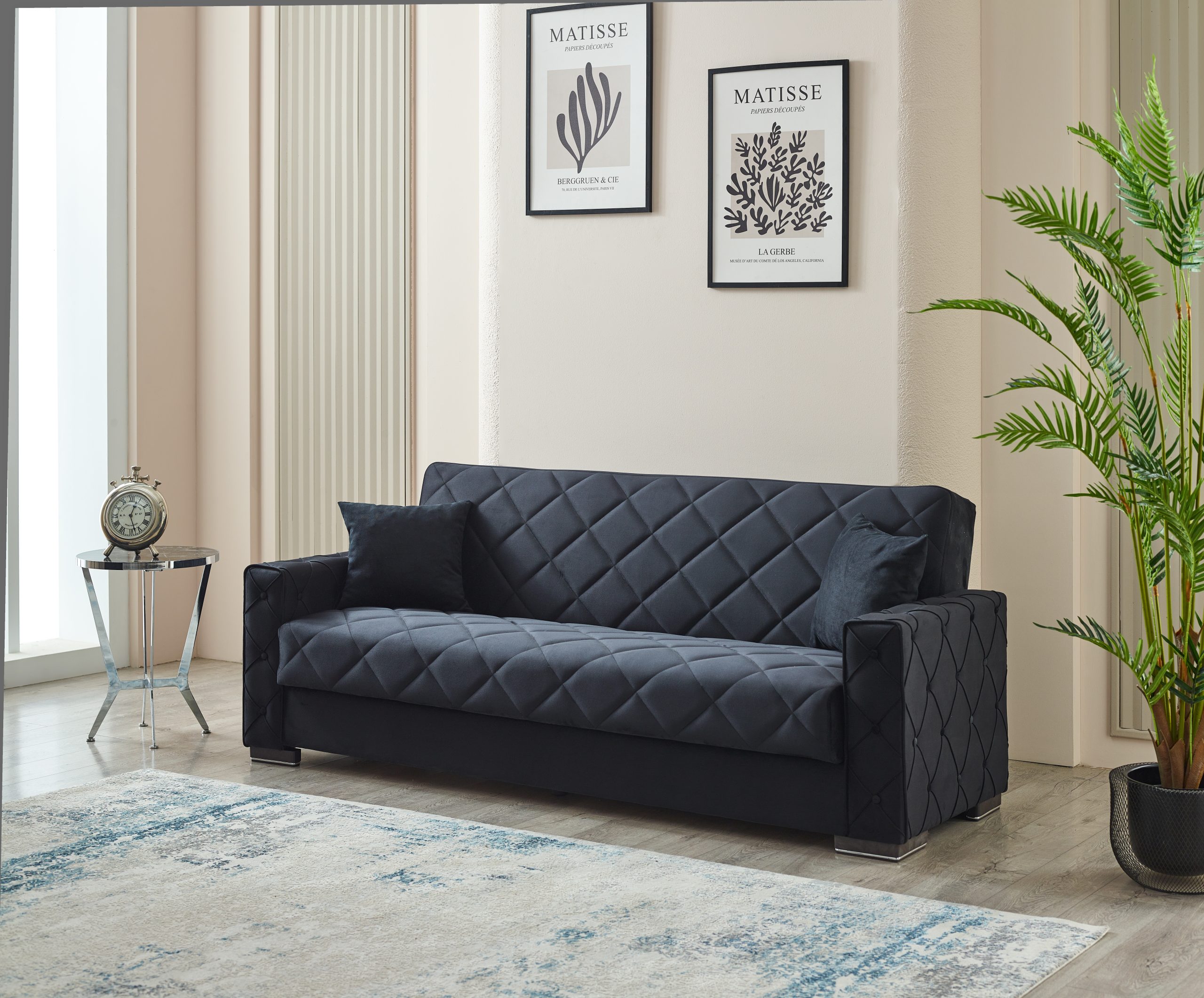 Hegel Black Sofabed