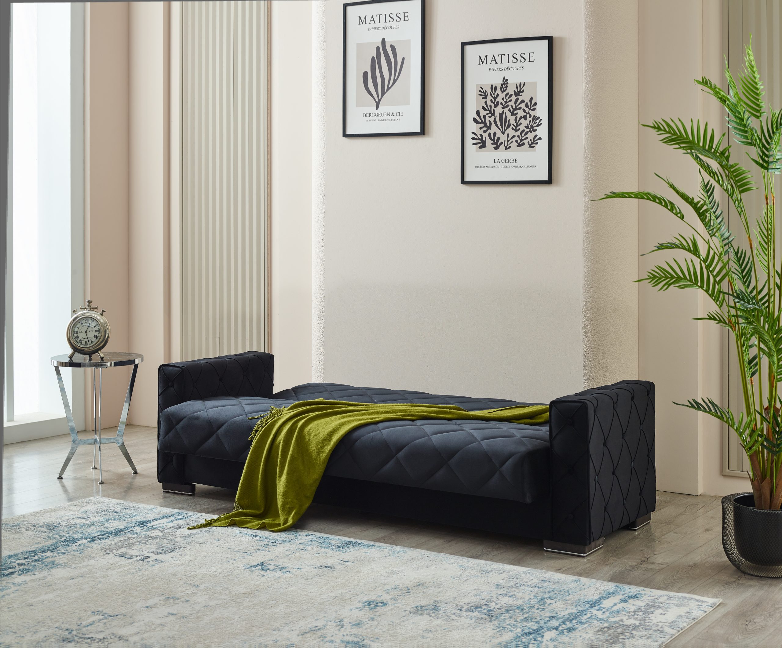Hegel Black Sofabed - Image 5